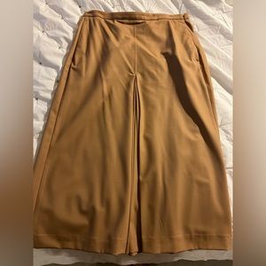 Size 14 COS camel color skirt
